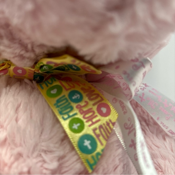 GANZ 16” BABY CUDDLE ANGEL BEAR PINK TEDDY W/WINGS STUFFED ANIMAL PLUSH TOY‎ - Picture 5 of 11